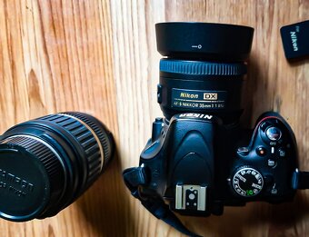 Nikon D3100 + 2x objektiv a příslušenství - 12