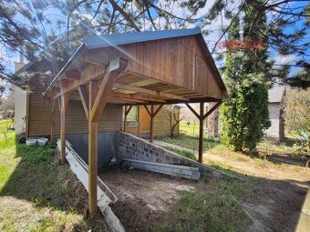 Pronájem oplocené zahrady s chatou, 941 m2, veškeré IS, udír - 12