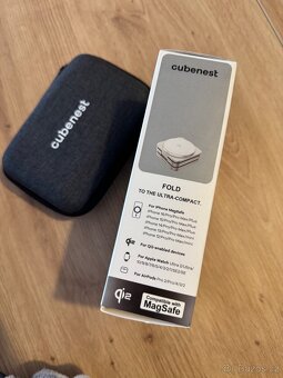 CubeNest Qi2 SQ312 Pro Titanium 3v1 s MagSafe - 12