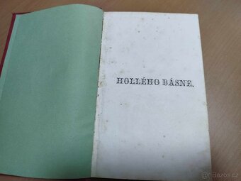 162ročná kniha--JÁN HOLLÝ--1863--SPISY BÁSNICKÉ--So životopi - 12