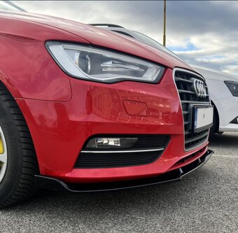AUDI A3 8V SPOJLER NA PREDNI NÁRAZNÍK LIPO NA NARAZNIK - 12