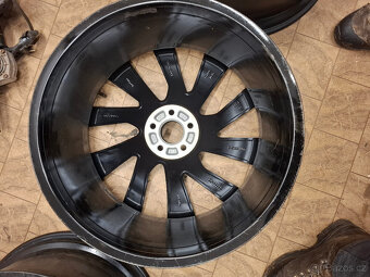 Alu kola černá + leštění 21x9 5x108 + letní pneu Volvo XC 90 - 12