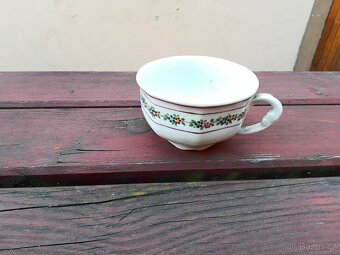 Obraz Futurismus cyklista,starý porcelán. - 12