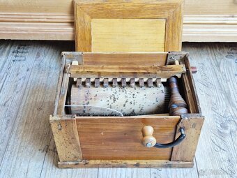 Starožitný flašinet Serinette, 19 století - 12