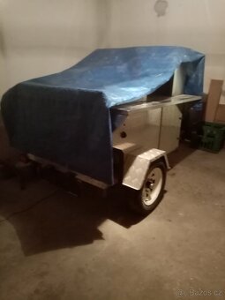 Mobilní vozík na prodej Hot Dogs a občerstvení - 12