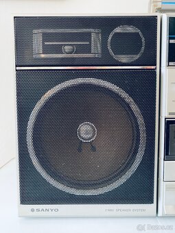 Radiomagnetofon Sanyo C50, rok 1983 - 12