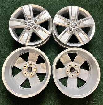 5x120 R17 Originál VW Mutivan alu disky DEVENPORT - TOP STAV - 12
