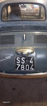 Fiat 500 f 1967 30tis.km Příbor - 12