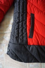 Dámská prošívaná červená zimní bunda Epister 2XL/42-44 - 12