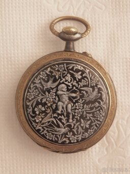 Starožitné kapesní hodinky J.DUQUESNE NANCY - 12