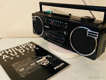 Radiomagnetofon Philips D 8090, rok 1988, REZERVACE - 12
