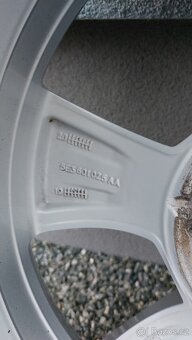 Alu kola 5x112 r16 originál Škoda Octavia III - 12