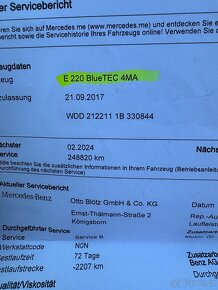 Prodám Mercedes E 220 combi 4x4 nafta 125 KW automat - 12