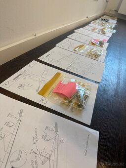Patrová designová postel pro 2-3 děti - 12