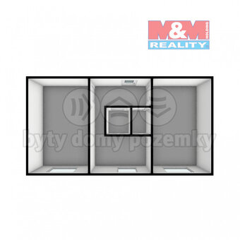 Pronájem bytu 2+1, 52 m², Kadaň - Tušimice - 12