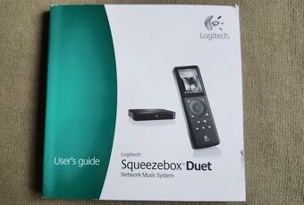 Prodám síťový streamer Logitech Squeezebox Duet - 12