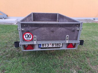 Přívěsný vozík s plachtou, za osobní automobil - 12