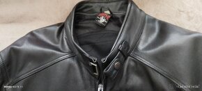 KOŽENÁ BUNDA (HOVĚZÍNA),Černá - 12