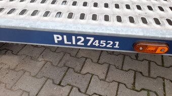 Sklopný vlek na auta, vozík, plato, přepravník - 12