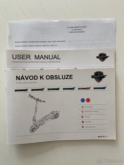 Elektrická koloběžka Vsett 8+ - 12