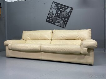Kožená sedačka , italský design - 12