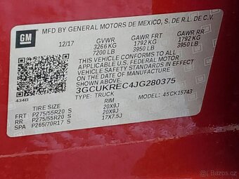 Chevrolet Silverado 1500 LT 2018 – pickup 5.3L V8 a 4×4 - 12