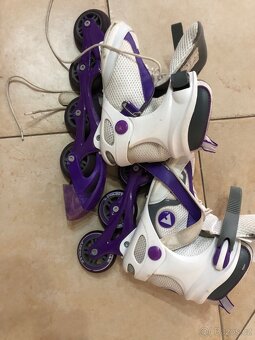 Dětské lyžařské, zimní boty a brusle - 12