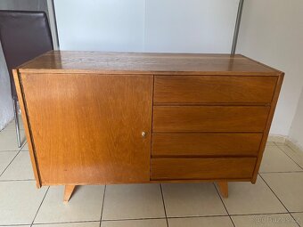 Retro komoda U-458, návrh Jiří Jiroutek/ DUB - 12