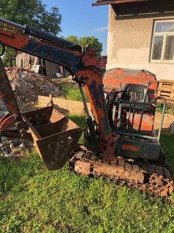 Minibagr, bagr, bagřík,  Kubota KH 31 - 12