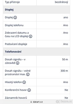 SIEMENS Gigaset C530 + sada VARTA 4 akumulátorů - 12