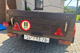 Přívěsný vozík INTKOS NP200 s plachtou STK 6/2029 - 12