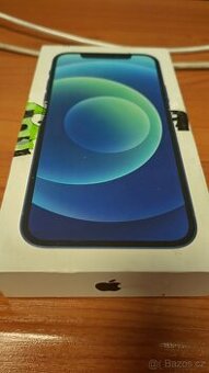 Apple iPhone 12 64GB Blue, pěkný stav,baterie 87%,zár.12mes - 12