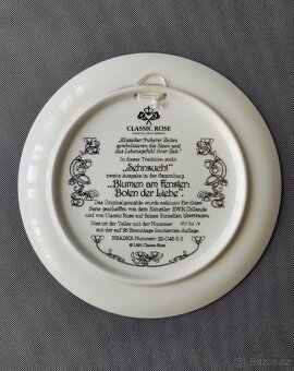 Nádherný sběratelský porcelánový talíře Rosenthal Porzellan - 12