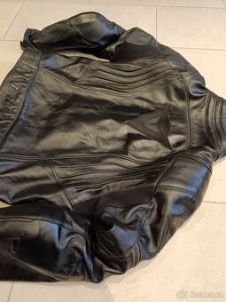 Dainese Avro-Pánská kožená moto kombinéza, dvoudílná-klokan - 12