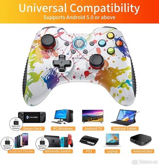 Ovladače + nabíjecí stanice pro PS / Xbox / Switch / PC - 12