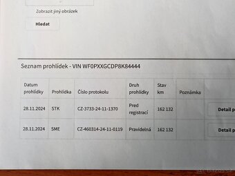 FORD FOCUS 1.4 benzín – r.v.9/2008 - 170 tis.KM - TK 11/2026 - 12