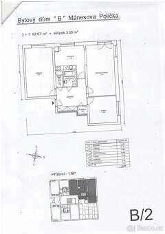 Pronájem bytu 3+1, 93m2, Modřecká, Polička okr. Svitavy. - 12