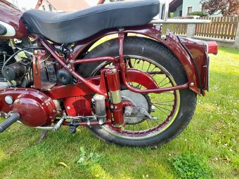 Bsa B33 500 ohv, bílé TP SPZ r.v. 1953 - 12