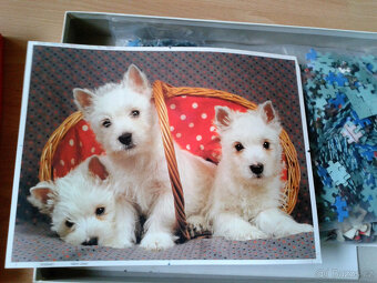 Motorka, kostky, hodiny, puzzle - 12