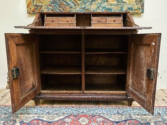 Klasicistní komoda se sekretářem - Originál - 12