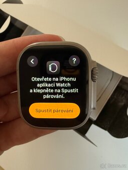 Apple Watch Ultra GPS + Cellular, 49mm, Titanium - (Zánovní) - 12