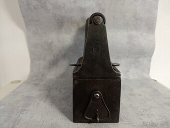 Obrovská komínová velmi stará sbírková žehlička DRAK 9,65kg - 12