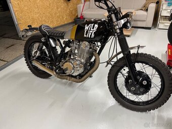 Yamaha SR 500  stavba Wild Life - 12