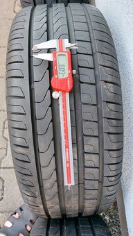 Alu kola 5x100 r17 originál vw polo letní pneu - 12