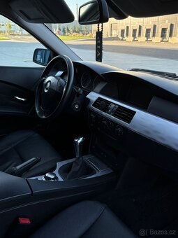 BMW E60 525i 141kw M54 Manuál✅Černá kůže - 12