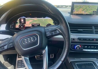 Audi Q7 3.0TDI 200KW,S-line,CZ, 7 MIST nafta automat 200 kw - 12