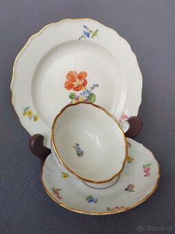 Úžasný porcelánový kávový set od manufaktury Meissen - 12
