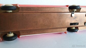 Stará hračka Směr autobus Škoda 706 RTO na setrvačník - 12