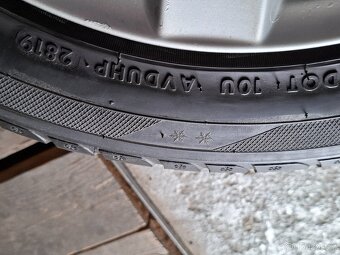 Alu kola 5x100 r16  zimní pneumatiky 205/55 r16 - 12