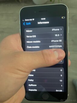 iPhone SE 2020 64GB White – plně funkční - 12